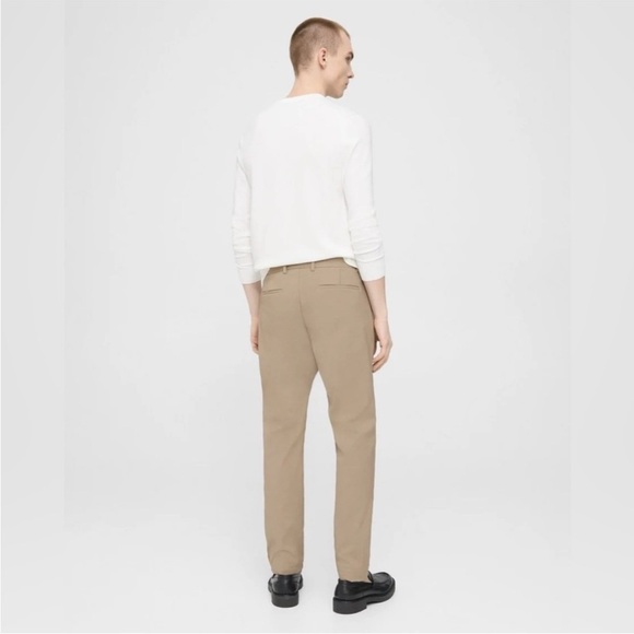 Theory Zaine Neoteric Slim Fit Pant Trousers Tan Khaki Size 29 32 inseam - Picture 3 of 15